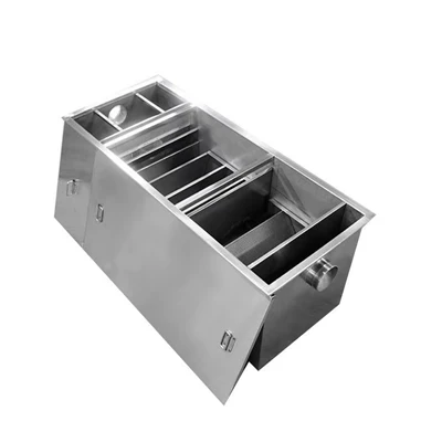 Wholesale High Quality Stainless Steel Kitchen Oil Grease Separator Commercial Hotel Restaurant Kitchen Oil Grease Trap