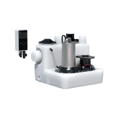SPX50‑1100C Enclosed Sewage Lift Station | 50L Tank, 1.1kW, Vortex Impeller, Dual Level Sensors